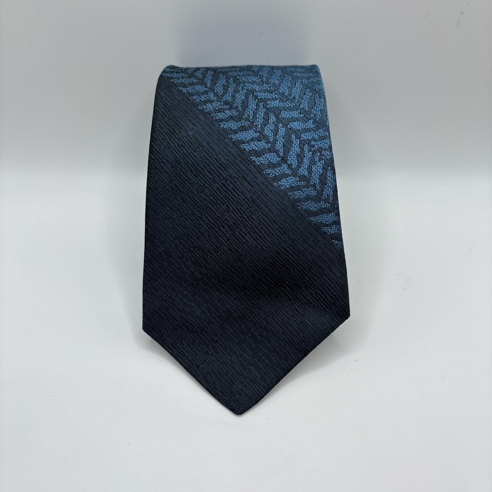 Mr Blackwell Blue Silk Tie
